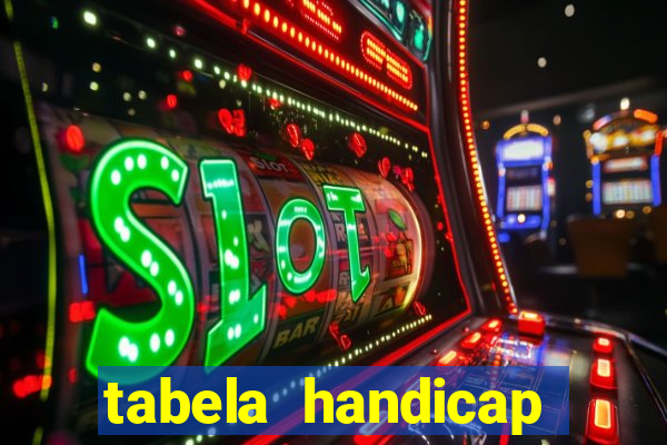 tabela handicap asiatico escanteios